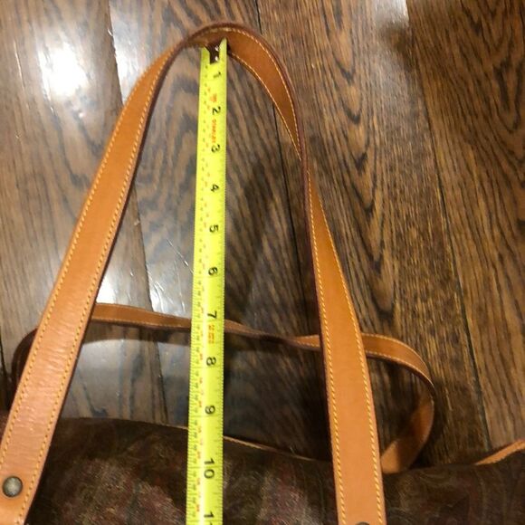 ETRO Milano Red Paisley Weekend Shoulder Bag - Picture 9 of 17